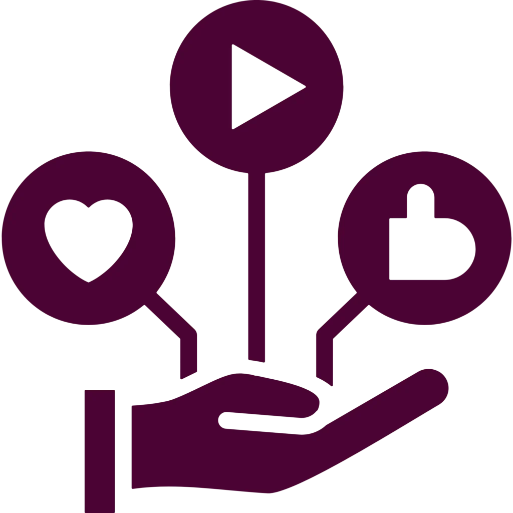 Icône community management