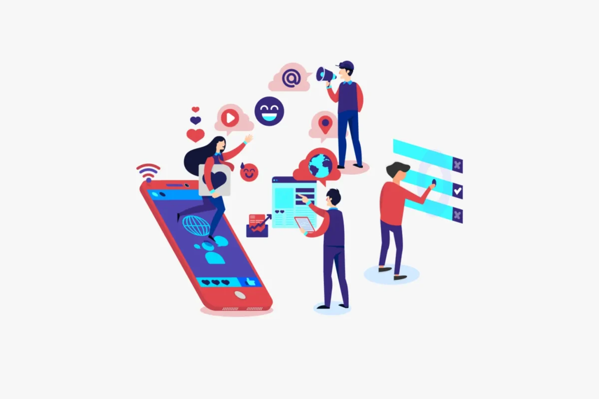 Illustration de la page community management