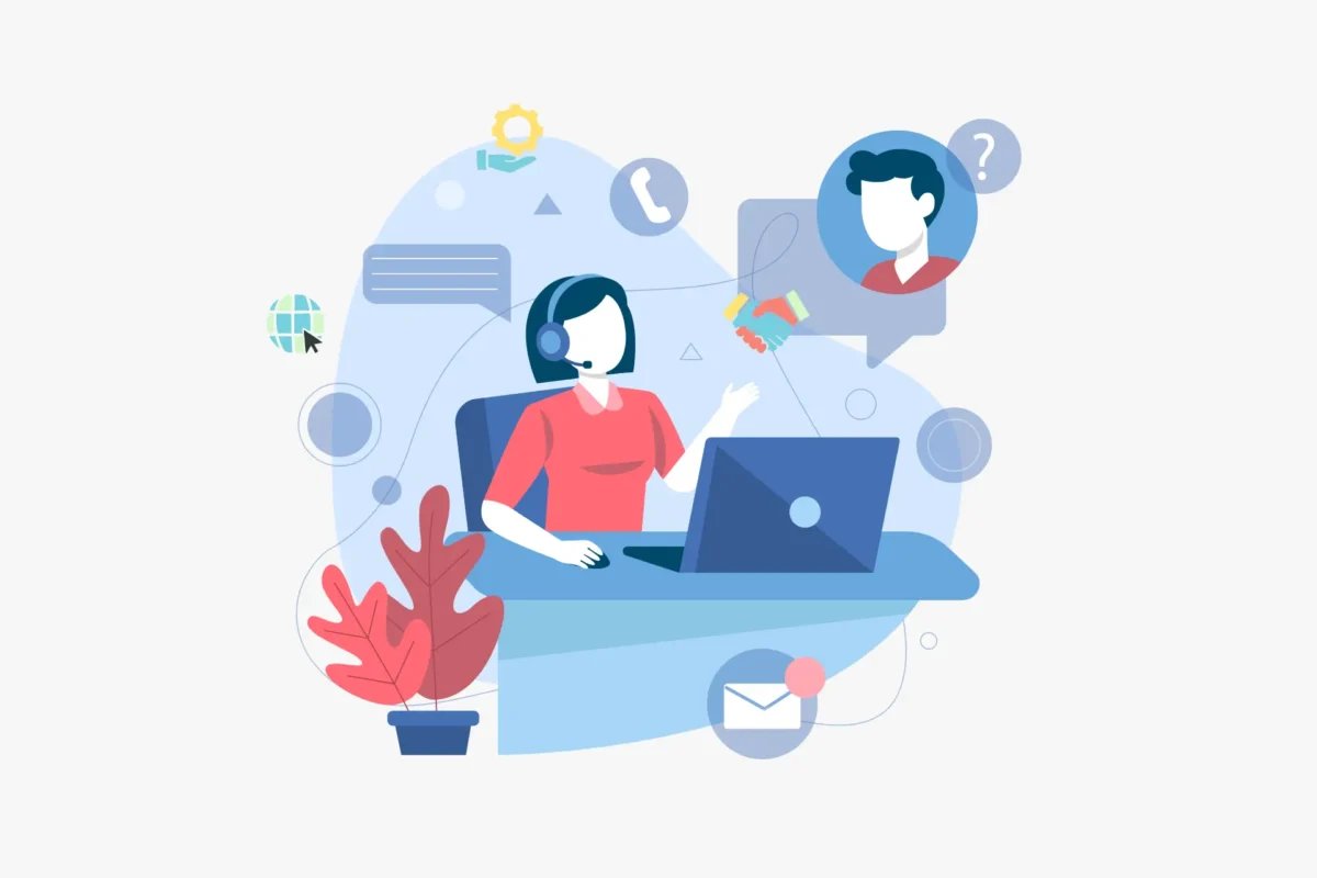 Illustration de la page nos services de marketing digital