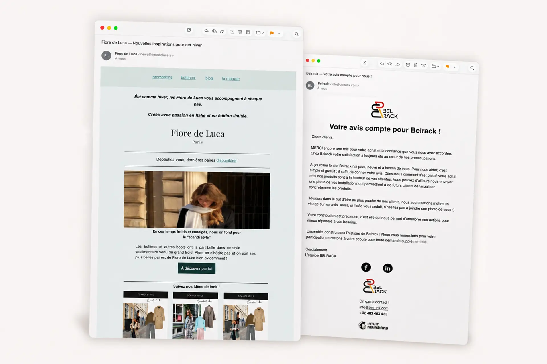 Mockup Newsletters